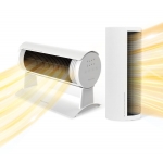 Yohome YH-008s 廣角4D搖頭無葉冷暖風扇: PTC速熱、UV+等離子淨化、立臥兩用